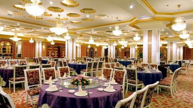 Pacific International Hotel Deyang Restaurace fotografie